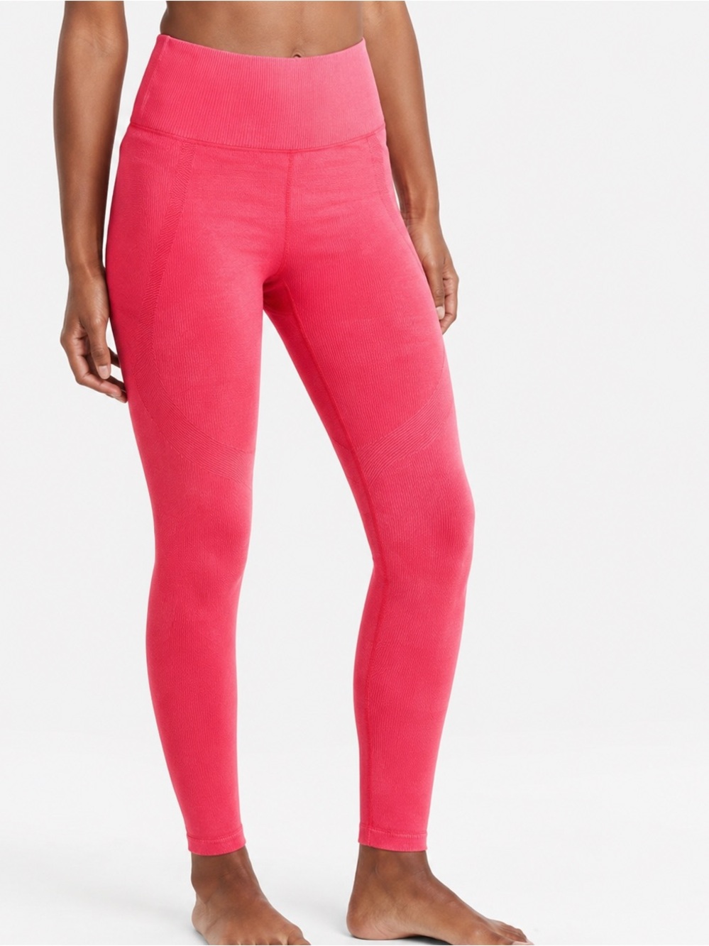 JoyLab‎ Seamless High-Rise Coral Pink Leggings
